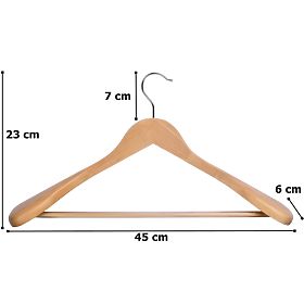 Wooden Coat Hanger 1 Piece
