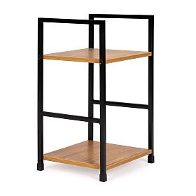 Wooden Modern Shelf Nightstand 2 Shelves LOFT, MODERNHOME