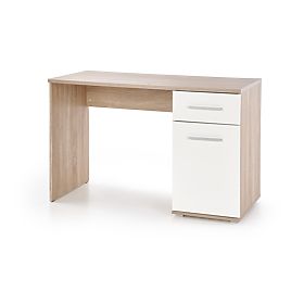 Writing Desk LIMA B-1 - Sonoma Oak / White, Halmar