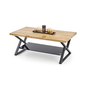 XENA RECTANGULAR Table Black / Natural